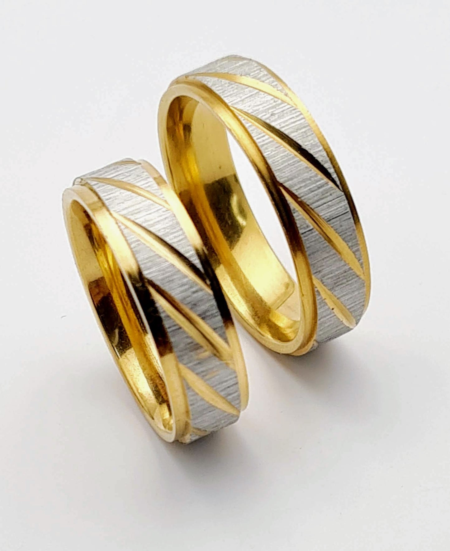Alianza bicolor 6mm.