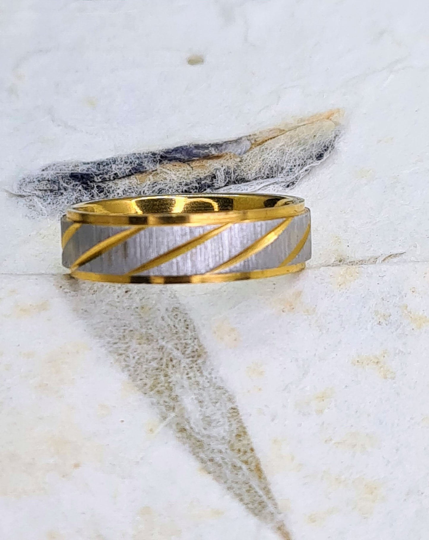 Alianza bicolor 6mm.