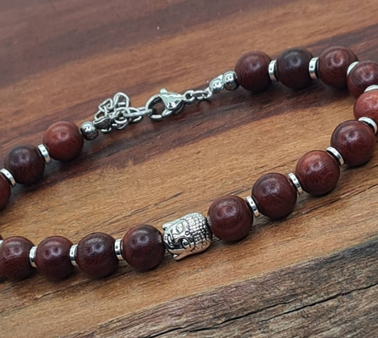 Pulsera de Buda con cuentas de Sándalo, unisex - compra hoy y recibe mañana en tu casa. Envío Gratis